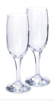 Бокал для шампанского 190 мл 2 шт Бистро 